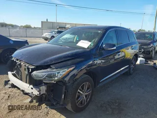 2020 Infiniti QX60 LUXE with VIN 5N1DL0MMXLC526804, listed as a IAAI auction lot 41847277 with 131,121 mi miles. Bid and sale history available at carsss.com. Image 18.