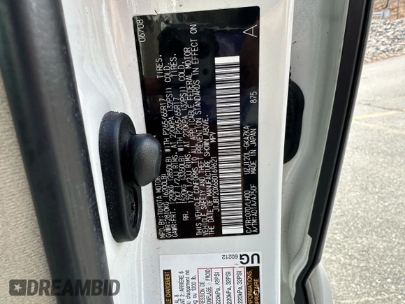 2008 Lexus GX 470 z VIN JTJBT20X680169621, wystawiony jako Copart lot #52591195 z przebiegiem 168 088 mil mil oraz Czysty tytuł • Clean title. Historia ofert i sprzedaży dostępna na DreamBid. Obrazek 10.