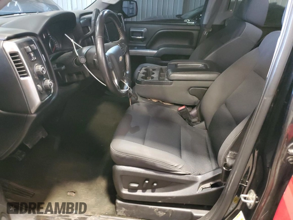 2017 Chevrolet Silverado 1500 LT with VIN 3GCUKREC4HG198074, listed as a Copart auction lot 55319615 with 105,950 mi miles and Salvage Title. Bid and sale history available at DreamBid. Image 7.