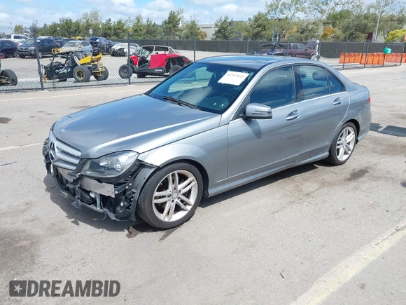 2013 Mercedes-Benz C-Class C 250 Sport with VIN WDDGF4HBXDA791251, listed as a IAAI auction lot 41917045 with 154,014 mi miles. Bid and sale history available at carsss.com. Image 18.