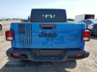 2023 Jeep Gladiator Sport S with VIN 1C6HJTAG4PL541999, listed as a Copart auction lot 55655795 with 29,444 mi miles and Clean title. Bid and sale history available at DreamBid. Image 6.