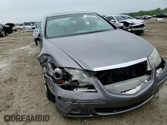 2005 Acura RL with VIN JH4KB16595C009988, listed as a Copart auction lot 54700185 with 189,486 mi miles and Salvage title. Bid and sale history available at DreamBid. Image 13.