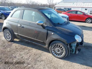 2012 FIAT 500 Lounge z VIN 3C3CFFER6CT109290, wystawiony jako IAAI lot #41958577 z przebiegiem 101 803 mil mil oraz . Historia ofert i sprzedaży dostępna na DreamBid. Obrazek 1.