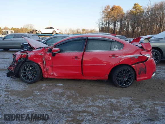 2018 Subaru WRX Limited with VIN JF1VA1L62J8802468, listed as a IAAI auction lot 41354650 with 91,376 mi miles. Bid and sale history available at carsss.com. Image 14.