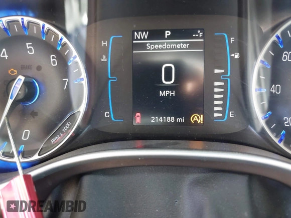 2017 Chrysler Pacifica Touring L with VIN 2C4RC1BG0HR826881, listed as a IAAI auction lot 42171240 with 214,188 mi miles and . Bid and sale history available at DreamBid. Image 15.