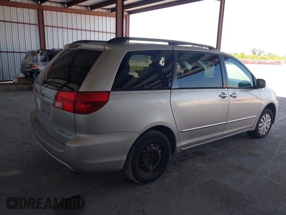 2005 Toyota Sienna CE with VIN 5TDZA23C35S328054, listed as a IAAI auction lot 42131396 with 192,443 mi miles. Bid and sale history available at carsss.com. Image 4.