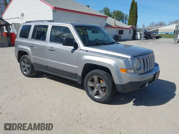 2015 Jeep Patriot High Altitude with VIN 1C4NJRFB2FD168448, listed as a IAAI auction lot 42171207 with 158,846 mi miles and . Bid and sale history available at carsss.com. Image 1.