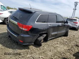 2011 Jeep Grand Cherokee Overland Summit with VIN 1J4RR6GTXBC702502, listed as a Copart auction lot 54712375 with 172,467 mi miles and Clean Title. Bid and sale history available at carsss.com. Image 3.