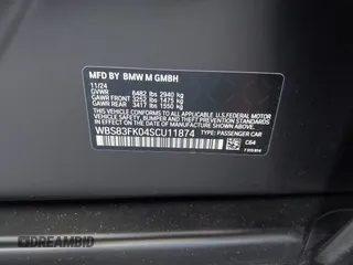 2025 BMW 5 Series with VIN WBS83FK04SCU11874, listed as a IAAI auction lot 42543784 with 4,517 mi miles and . Bid and sale history available at DreamBid. Image 9.