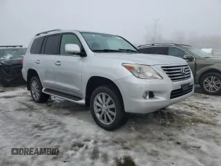 2011 Lexus LX 570 with VIN JTJHY7AX3B4071640, listed as a Copart auction lot 45278535 with 203,208 mi miles and Clean Title. Bid and sale history available at DreamBid. Image 4.