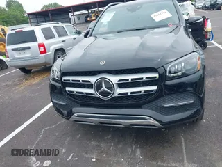 2021 Mercedes-Benz GLS 450 with VIN 4JGFF5KE7MA424253, listed as a IAAI auction lot 42254724 with 45,504 mi miles and . Bid and sale history available at DreamBid. Image 12.