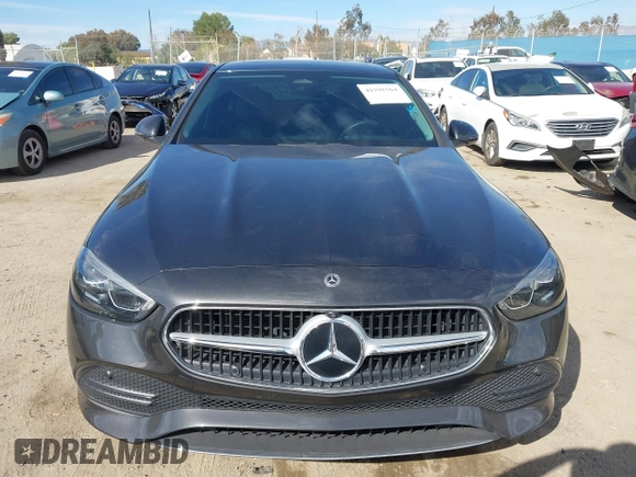 2023 Mercedes-Benz C 300 with VIN W1KAF4GB0PR115775, listed as a IAAI auction lot 41591564 with 22,332 mi miles and . Bid and sale history available at DreamBid. Image 12.
