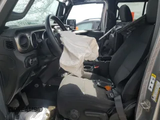 2018 Jeep Wrangler Unlimited Sport z VIN 1C4HJXDG6JW258540, wystawiony jako Copart lot #56636335 z przebiegiem Nie podano mil oraz Czysty tytuł • Clean title. Historia ofert i sprzedaży dostępna na DreamBid. Obrazek 7.