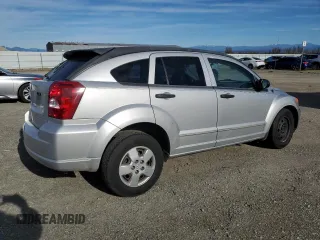 2007 Dodge Caliber with VIN 1B3HB28B87D242800, listed as a Copart auction lot 41676695 with 164,980 mi miles and Salvage Title. Bid and sale history available at carsss.com. Image 3.
