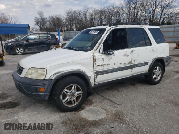 1999 Honda CR-V EX with VIN JHLRD1868XC017277, listed as a Copart auction lot 50507545 with 323,379 mi miles and Salvage Title. Bid and sale history available at carsss.com. Image 1.