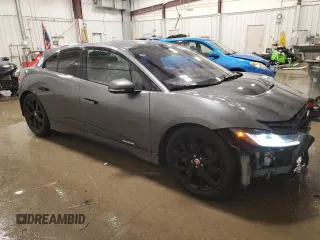 2019 Jaguar I-PACE SE with VIN SADHC2S15K1F69586, listed as a Copart auction lot 89061555 with 59,946 mi miles and Salvage Title. Bid and sale history available at carsss.com. Image 4.