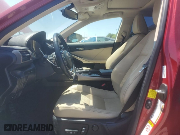 2014 Lexus IS 250 z VIN JTHBF1D21E5015320, wystawiony jako Copart lot #63400775 z przebiegiem 123 462 mil mil oraz Szkoda całkowita • Salvage title. Historia ofert i sprzedaży dostępna na DreamBid. Obrazek 7.