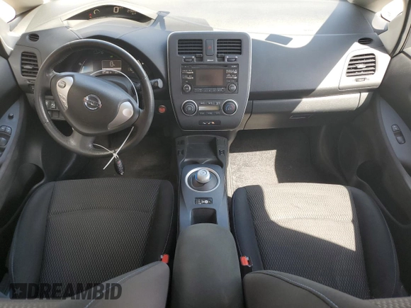 2014 Nissan LEAF SL with VIN 1N4AZ0CP2EC335954, listed as a Copart auction lot 53363845 with 73,436 mi miles and Salvage Title. Bid and sale history available at DreamBid. Image 8.