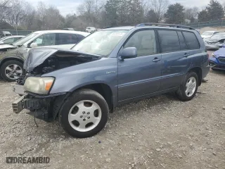 2006 Toyota Highlander w/3rd Row with VIN JTEEP21A660141888, listed as a Copart auction lot 44255575 with 210,929 mi miles and Salvage Title. Bid and sale history available at carsss.com. Image 1.