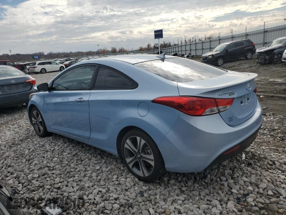 2013 Hyundai Elantra Coupe GS PZEV with VIN KMHDH6AE4DU006143, listed as a Copart auction lot 80347114 with 121,279 mi miles and Salvage Title. Bid and sale history available at carsss.com. Image 2.