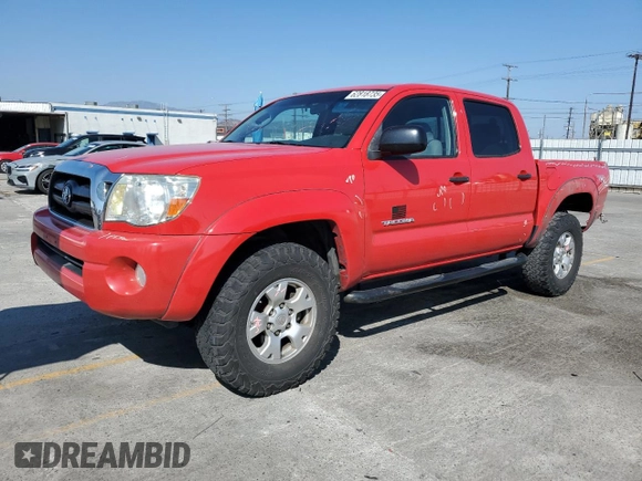 2007 Toyota Tacoma with VIN 3TMLU42N87M009330, listed as a Copart auction lot 62818735 with 152,400 mi miles and Salvage title. Bid and sale history available at DreamBid. Image 1.