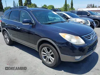 2012 Hyundai Veracruz Limited z VIN KM8NU4CC9CU186976, wystawiony jako IAAI lot #42337951 z przebiegiem 148 084 mil mil oraz . Historia ofert i sprzedaży dostępna na DreamBid. Obrazek 1.