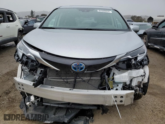 2023 Toyota Sienna Platinum with VIN 5TDESKFC6PS093059, listed as a Copart auction lot 84560654 with 19,173 mi miles and Salvage Title. Bid and sale history available at DreamBid. Image 5.