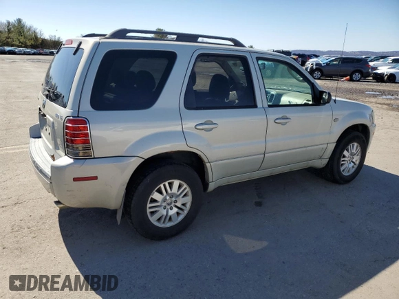 2007 Mercury Mariner Luxury with VIN 4M2YU91147KJ04454, listed as a Copart auction lot 49666005 with 198,627 mi miles and Salvage title. Bid and sale history available at DreamBid. Image 3.