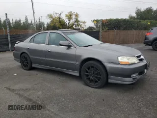 2003 Acura TL Type S w/Navigation System with VIN 19UUA56973A056955, listed as a Copart auction lot 80721594 with 153,180 mi miles and Salvage Title. Bid and sale history available at carsss.com. Image 4.