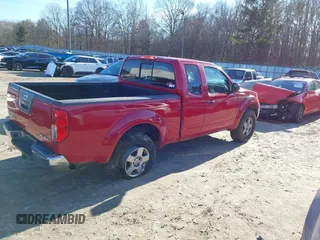 2008 Nissan Frontier SE with VIN 1N6AD06W28C406096, listed as a IAAI auction lot 41262325 with 230,247 mi miles and . Bid and sale history available at DreamBid. Image 4.
