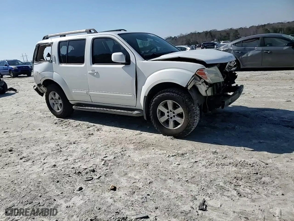 2010 Nissan Pathfinder SE with VIN 5N1AR1NN0AC628057, listed as a Copart auction lot 48715265 with 319,225 mi miles and Salvage Title. Bid and sale history available at carsss.com. Image 12.