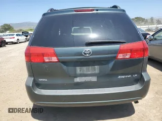 2004 Toyota Sienna CE with VIN 5TDZA23C24S045742, listed as a Copart auction lot 56206625 with 239,601 mi miles and Clean Title. Bid and sale history available at DreamBid. Image 6.