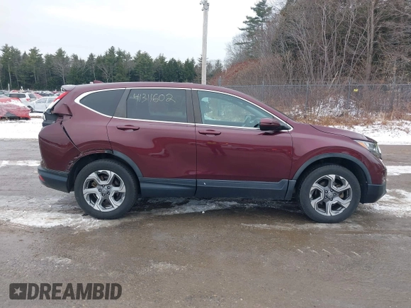2017 Honda CR-V EX-L with VIN 5J6RW2H8XHL064045, listed as a IAAI auction lot 41311602 with 62,671 mi miles. Bid and sale history available at carsss.com. Image 13.