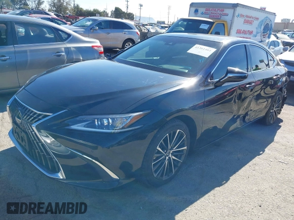 2023 Lexus ES with VIN 58ADA1C19PU028119, listed as a IAAI auction lot 41361461 with 48,379 mi miles. Bid and sale history available at carsss.com. Image 18.