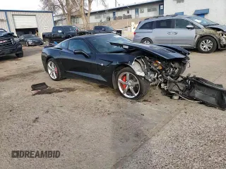 2014 Chevrolet Corvette 3LT with VIN 1G1YF2D70E5105421, listed as a Copart auction lot 45917005 with 94,130 mi miles and Salvage title. Bid and sale history available at DreamBid. Image 11.