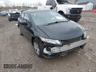 2014 Honda Civic Sedan LX with VIN 2HGFB2F5XEH503249, listed as a IAAI auction lot 42039949 with 141,952 mi miles. Bid and sale history available at carsss.com. Image 1.