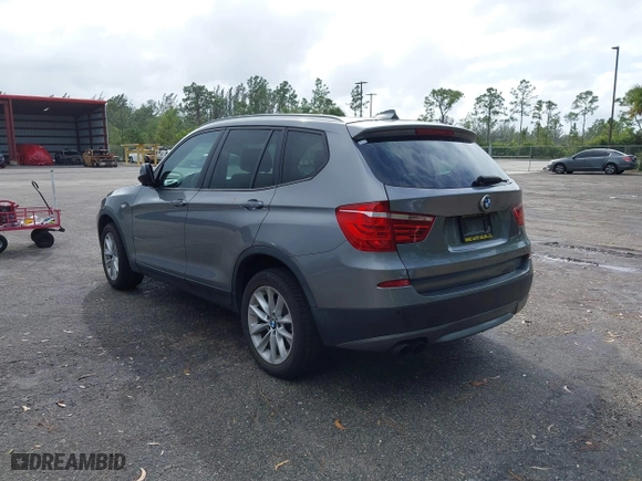 2013 BMW X3 xDrive28i with VIN 5UXWX9C57D0A13000, listed as a IAAI auction lot 41070011 with 126,246 mi miles. Bid and sale history available at carsss.com. Image 3.