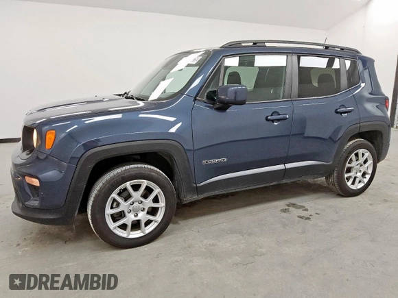 2020 Jeep Renegade Latitude with VIN ZACNJBBB4LPM04590, listed as a Copart auction lot 62933525 with 145,476 mi miles and Clean title. Bid and sale history available at DreamBid. Image 1.