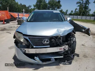 2011 Lexus RX 350 with VIN 2T2ZK1BA9BC056651, listed as a Copart auction lot 57199025 with 104,949 mi miles and Salvage title. Bid and sale history available at DreamBid. Image 5.