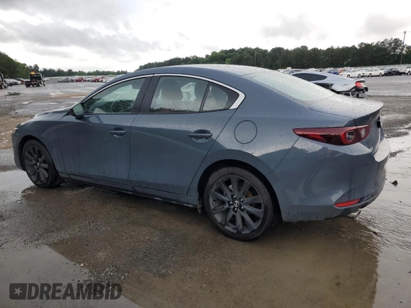 2024 Mazda 3 S Carbon Edition with VIN 3MZBPBCM8RM408560, listed as a Copart auction lot 55236975 with 8,386 mi miles and Non Repairable. Bid and sale history available at DreamBid. Image 2.