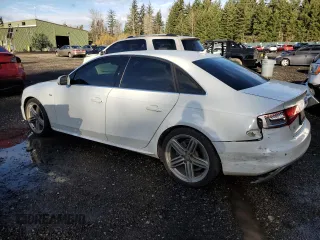 2013 Audi A4 Prestige with VIN WAUMFAFL3DN018389, listed as a Copart auction lot 80709084 with 74,353 mi miles and Salvage Title. Bid and sale history available at carsss.com. Image 2.