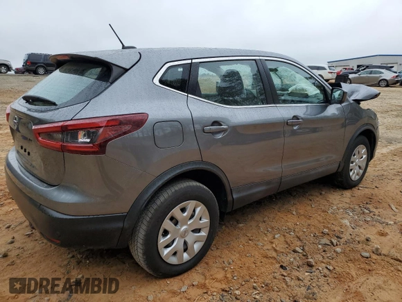 2020 Nissan Rogue S with VIN JN1BJ1CV5LW268887, listed as a Copart auction lot 50595775 with 125,644 mi miles and Salvage title. Bid and sale history available at DreamBid. Image 3.