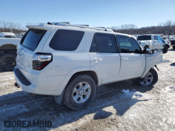2018 Toyota 4Runner SR5 with VIN JTEBU5JR7J5571251, listed as a Copart auction lot 87005284 with 162,986 mi miles and Salvage Title. Bid and sale history available at carsss.com. Image 3.