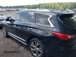 2014 Infiniti QX60 with VIN 5N1AL0MMXEC507093, listed as a IAAI auction lot 42182083 with 117,238 mi miles and . Bid and sale history available at DreamBid. Image 3.