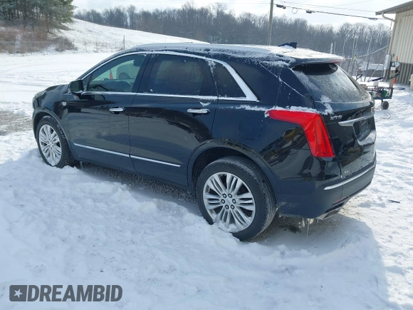 2019 Cadillac XT5 Premium Luxury FWD with VIN 1GYKNERS7KZ234124, listed as a IAAI auction lot 41565312 with 124,037 mi miles and . Bid and sale history available at DreamBid. Image 3.
