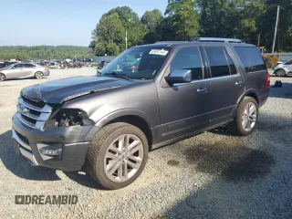 2017 Ford Expedition Platinum z VIN 1FMJU1MT6HEA27703, wystawiony jako Copart lot #65897144 z przebiegiem 115 953 mil mil oraz Szkoda całkowita • Salvage title. Historia ofert i sprzedaży dostępna na DreamBid. Obrazek 1.