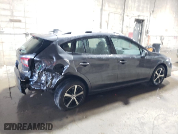 2023 Subaru Impreza Premium with VIN 4S3GTAV68P3700429, listed as a Copart auction lot 53397865 with 14,551 mi miles and Salvage title. Bid and sale history available at DreamBid. Image 3.