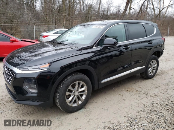 2020 Hyundai Santa Fe SE with VIN 5NMS2CAD5LH274398, listed as a Copart auction lot 70537522 with 34,134 mi miles. Bid and sale history available at carsss.com. Image 1.