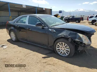 2013 Cadillac CTS Luxury with VIN 1G6DG5E51D0170567, listed as a Copart auction lot 52141015 with 87,078 mi miles and Salvage title. Bid and sale history available at DreamBid. Image 4.