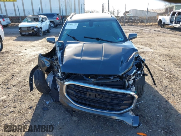 2019 GMC Terrain SLE with VIN 3GKALTEV8KL254258, listed as a IAAI auction lot 40973439 with 60,886 mi miles. Bid and sale history available at carsss.com. Image 6.